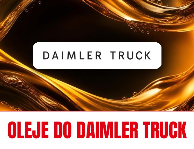 Oleje i płyny FUCHS do Daimler Truck