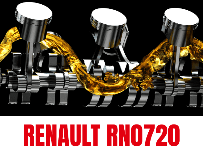 Oleje silnikowe ze specyfikacją RENAULT RN0720