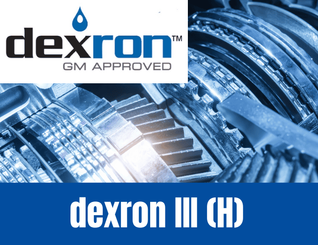 Specyfikacja dexron III H