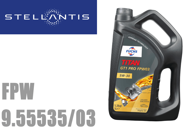 Olej silnikowy FUCHS TITAN GT1 PRO FPW03 5W30