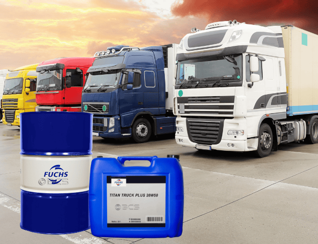 OLEJ SILNIKOWY FUCHS TITAN TRUCK PLUS 20W50