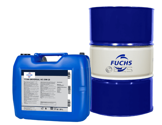 OLEJ SILNIKOWY FUCHS TITAN UNIVERSAL HD SAE 20W20