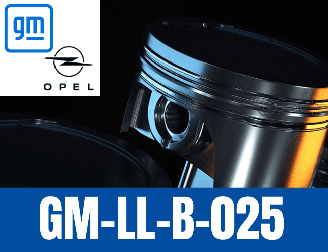 Specyfikacja Opel GM-LL-B-025