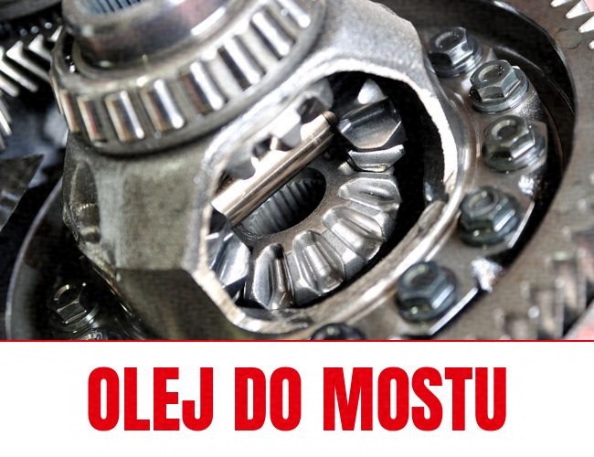 Mechanizm różnicowy z kołem talerzowym - olej do mostu i dyferencjału