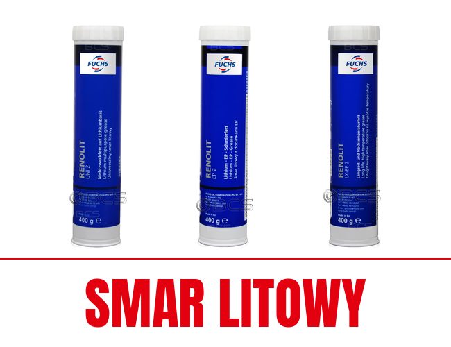 Smary litowe FUCHS RENOLIT w kartuszach 400 g