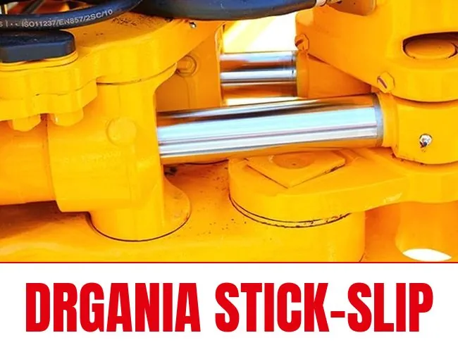 Tłoczysko siłownika hydraulicznego - drgania cierne typu stick-slip