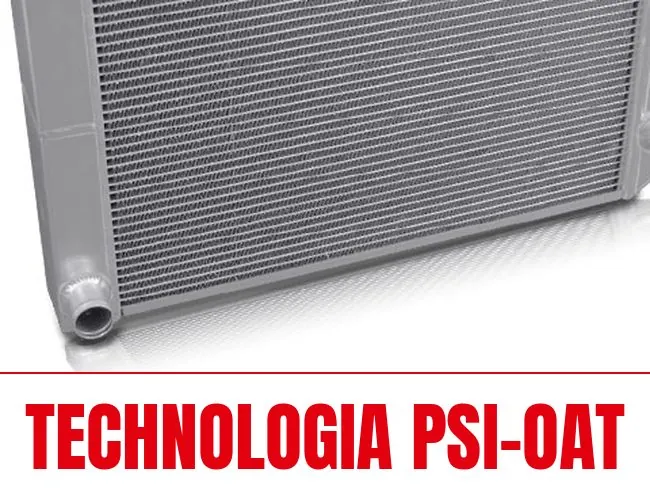 Chłodnica aluminiowa - płyn chłodniczy w technologii PSi-OAT