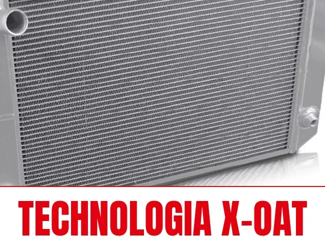 Chłodnica aluminiowa - płyn chłodniczy w technologii X-OAT