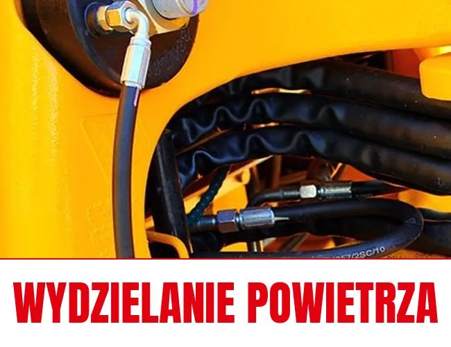 Przewody i złącza układu hydraulicznego - zdolność wydzielania powietrza z oleju