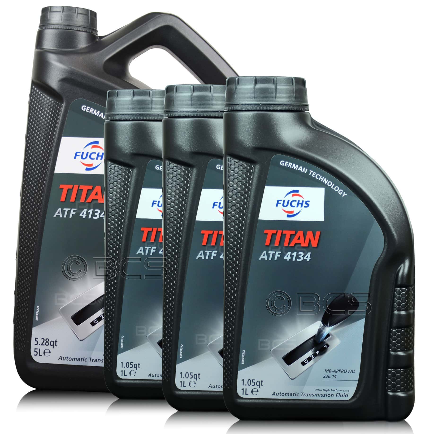 8 litrów FUCHS TITAN ATF 4134 (MB 236.14) OLEJ PRZEKŁADNIOWY - ZESTAW