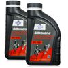 2 litry FUCHS SILKOLENE 02 FULLY SYNTHETIC SUSPENSION FLUID (ISO 15/22) - syntetyczny olej do amortyzatorów w motocyklach - ZESTAW - TANIEJ, Opakowanie / zestaw: 2 litry (2 x 1 litr), Lepkość SAE: 10W - sklep olejefuchs.pl