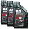 3 litry FUCHS SILKOLENE PRO 4 PLUS 10W50 RACE - syntetyczny (fully synthetic) olej silnikowy (4T) do motocykli wyczynowych - ZESTAW - TANIEJ, Opakowanie / zestaw: 3 litry (3 x 1 litr) - sklep olejefuchs.pl