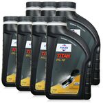 7 litrów FUCHS TITAN FFL-10 - olej do skrzyń dwusprzęgłowych Mercedes MB 236.22 - ZESTAW - TANIEJ, Opakowanie / zestaw: 7 litrów (7 x 1 litr) - sklep olejefuchs.pl