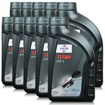 10 litrów FUCHS TITAN ATF 1 - olej do automatycznych skrzyń biegów - ZESTAW - TANIEJ, Opakowanie / zestaw: 10 litrów (10 x 1 litr) - sklep olejefuchs.pl