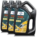 15 litrów FUCHS TITAN GT1 FLEX FR 5W30 PSA B71 2290, RENAULT RN17, MB 229.51, MB 229.52, ACEA C2/C3, API SP - olej silnikowy - ZESTAW - TANIEJ, Opakowanie / zestaw: 15 litrów (3 x 5 litrów) - sklep olejefuchs.pl
