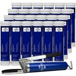 24 sztuki FUCHS RENOLIT LZR 2 H 400 g - smar + SMAROWNICA - ZESTAW, Opakowanie / zestaw: 400 g x 24 + smarownica - sklep olejefuchs.pl