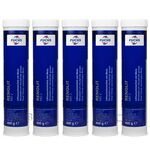 5 sztuk FUCHS RENOLIT MO 2 - uniwersalny smar z grafitem i dwusiarczkiem molibdenu - 400 g - ZESTAW TANIEJ, Opakowanie / zestaw: 400 g x 5 - sklep olejefuchs.pl