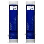 2 sztuki FUCHS RENOLIT MOLITEN 2 - smar litowy z dwusiarczkiem molibdenu - 400 g - ZESTAW - TANIEJ, Opakowanie / zestaw: 400 g x 2 - sklep olejefuchs.pl