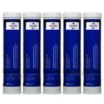 5 sztuk FUCHS RENOLIT MOLITEN 2 - smar litowy z dwusiarczkiem molibdenu - 400 g - ZESTAW - TANIEJ, Opakowanie / zestaw: 400 g x 5 - sklep olejefuchs.pl