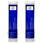2 sztuki FUCHS RENOLIT UNI 42 - smar litowy z EP2 NLGI 2 [-20°C do +140°C] - 400 g - ZESTAW - TANIEJ, Klasa konsystencji NLGI: NLGI 2, Opakowanie / zestaw: 400 g x 2 - sklep olejefuchs.pl