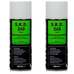 2 sztuki RIVOLTA S.K.D. 240 SPRAY - olej do łańcuchów - 400 ml - ZESTAW- TANIEJ, Opakowanie / zestaw: 400 ml SPRAY x 2 - sklep olejefuchs.pl