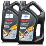 10 litrów FUCHS TITAN SUPERSYN LONGLIFE 0W30 - olej silnikowy - ZESTAW - TANIEJ, Opakowanie / zestaw: 10 litrów (2 x 5 litrów) - sklep olejefuchs.pl