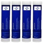 4 sztuki FUCHS RENOLIT B 2 - uniwersalny smar litowy - 400 g - ZESTAW - TANIEJ, Opakowanie / zestaw: 400 g x 4 - sklep olejefuchs.pl