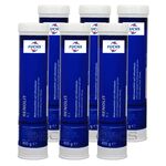 6 sztuk FUCHS RENOLIT B 2 - uniwersalny smar litowy - 400 g - ZESTAW - TANIEJ, Opakowanie / zestaw: 400 g x 6 - sklep olejefuchs.pl