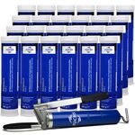 24 sztuki FUCHS RENOLIT FLM 2 400 g - smar + SMAROWNICA - ZESTAW, Opakowanie / zestaw: 400 g x 24 + smarownica - sklep olejefuchs.pl