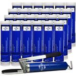 24 sztuki FUCHS RENOLIT PU-FH 300 400 g - smar + SMAROWNICA - ZESTAW, Opakowanie / zestaw: 400 g x 24 + smarownica - sklep olejefuchs.pl