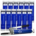 12 sztuk FUCHS RENOLIT S 2 400 g - smar + SMAROWNICA - ZESTAW, Opakowanie / zestaw: 400 g x 12 + smarownica - sklep olejefuchs.pl