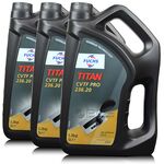 15 litrów FUCHS TITAN CVTF PRO 236.20 - (MERCEDES MB 236.20) olej do skrzyń bezstopniowych CVT - ZESTAW - TANIEJ, Opakowanie / zestaw: 15 litrów (3 x 5 litrów) - sklep olejefuchs.pl
