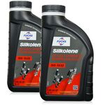 2 litry FUCHS SILKOLENE 02 FULLY SYNTHETIC SUSPENSION FLUID (ISO 15/22) - syntetyczny olej do amortyzatorów w motocyklach - ZESTAW - TANIEJ - sklep olejefuchs.pl