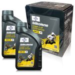 6 litrów FUCHS SILKOLENE COMP 4 10W30 XP - syntetyczny olej silnikowy (4T) do motocykli - ZESTAW - TANIEJ, Opakowanie / zestaw: 6 litrów (4 litry + 2 x 1 litr), Lepkość SAE: 10W30 - sklep olejefuchs.pl