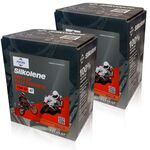 8 litrów FUCHS SILKOLENE PRO 4 15W50 XP - syntetyczny (fully synthetic) olej silnikowy (4T) do motocykli - ZESTAW - TANIEJ, Opakowanie / zestaw: 8 litrów (2 x 4 litry), Lepkość SAE: 15W50 - sklep olejefuchs.pl