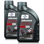 2 litry FUCHS SILKOLENE PRO 4 PLUS 10W50 RACE - syntetyczny (fully synthetic) olej silnikowy (4T) do motocykli wyczynowych - ZESTAW - TANIEJ, Opakowanie / zestaw: 2 litry (2 x 1 litr) - sklep olejefuchs.pl