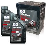 6 litrów FUCHS SILKOLENE PRO 4 PLUS 10W50 RACE - syntetyczny (full synthetic) olej silnikowy (4T) do motocykli wyczynowych - ZESTAW - TANIEJ, Opakowanie / zestaw: 6 litrów (4 litry + 2 x 1 litr) - sklep olejefuchs.pl