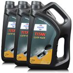 15 litrów FUCHS TITAN CVTF FLEX - olej do skrzyń bezstopniowych CVT - ZESTAW - TANIEJ, Opakowanie / zestaw: 15 litrów (3 x 5 litrów) - sklep olejefuchs.pl