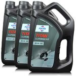 15 litrów FUCHS TITAN SUPERGEAR 80W90 - olej przekładniowy - ZESTAW - TANIEJ, Opakowanie / zestaw: 15 litrów (3 x 5 litrów) - sklep olejefuchs.pl
