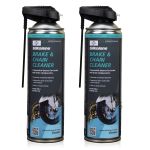 2 sztuki FUCHS SILKOLENE BRAKE & CHAIN CLEANER SPRAY - do czyszczenia hamulców i łańcuchów w motocyklach - 500 ml - ZESTAW - TANIEJ, Opakowanie / zestaw: 500 ml SPRAY x 2 - sklep olejefuchs.pl