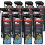 12 sztuk FUCHS SILKOLENE PRO CHAIN LUBE SPRAY - syntetyczny smar do łańcucha motocyklowego - 500 ml - ZESTAW - TANIEJ, Opakowanie / zestaw: 500 ml SPRAY x 12 - sklep olejefuchs.pl