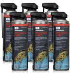 6 sztuk FUCHS SILKOLENE PRO CHAIN LUBE SPRAY - syntetyczny smar do łańcucha motocyklowego - 500 ml - ZESTAW - TANIEJ, Opakowanie / zestaw: 500 ml SPRAY x 6 - sklep olejefuchs.pl