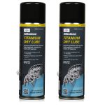 2 sztuki FUCHS SILKOLENE TITANIUM DRY LUBE SPRAY - smar do łańcucha motocyklowego z PTFE - 500 ml - ZESTAW - TANIEJ, Opakowanie / zestaw: 500 ml SPRAY x 2 - sklep olejefuchs.pl