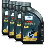 4 litry FUCHS TITAN SINTOFLUID FE 75W GL-4 - olej przekładniowy - ZESTAW - TANIEJ, Opakowanie / zestaw: 4 litry (4 x 1 litr) - sklep olejefuchs.pl