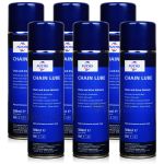 6 sztuk FUCHS CHAIN LUBE SPRAY - smar do łańcuchów i napędów - 500 ml - ZESTAW - TANIEJ, Opakowanie / zestaw: 500 ml SPRAY x 6 - sklep olejefuchs.pl
