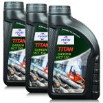 3 litry FUCHS TITAN GARDEN HCT 150 - olej do smarowania łańcuchów pił łańcuchowych - ZESTAW - TANIEJ, Opakowanie / zestaw: 3 litry (3 x 1 litr), ISO VG: 150 - sklep olejefuchs.pl