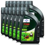 12 litrów FUCHS TITAN GARDEN SUPER 10W30 - olej do narzędzi ogrodniczych z silnikami czterosuwowymi (4T) - ZESTAW - TANIEJ, Opakowanie / zestaw: 12 litrów (12 x 1 litr), Lepkość SAE: 10W30 - sklep olejefuchs.pl