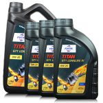 8 litrów FUCHS TITAN GT1 (VW) LONGLIFE IV 0W20 VW 508 00 / VW 509 00 - olej silnikowy - ZESTAW - TANIEJ, Opakowanie / zestaw: 8 litrów (5 litrów + 3 x 1 litr) - sklep olejefuchs.pl