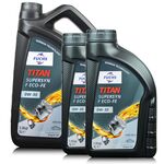 7 litrów FUCHS TITAN SUPERSYN F Eco-FE 0W30 - FORD WSS-M2C950-A, ACEA C2 - olej silnikowy - ZESTAW - TANIEJ, Opakowanie / zestaw: 7 litrów (5 litrów + 2 litry) - sklep olejefuchs.pl