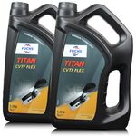 10 litrów FUCHS TITAN CVTF FLEX - olej do skrzyń bezstopniowych CVT - ZESTAW - TANIEJ, Opakowanie / zestaw: 10 litrów (2 x 5 litrów) - sklep olejefuchs.pl